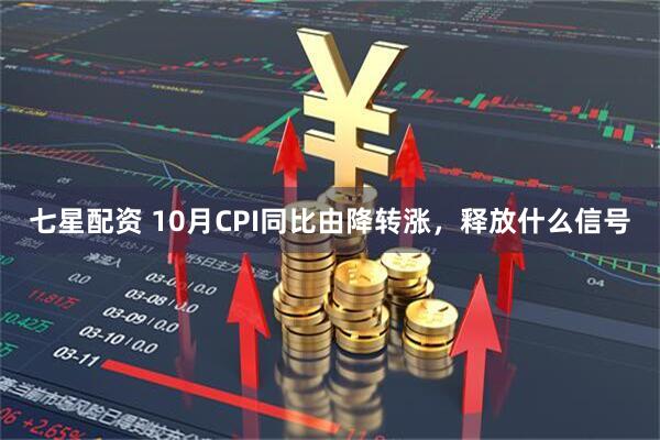 七星配资 10月CPI同比由降转涨，释放什么信号